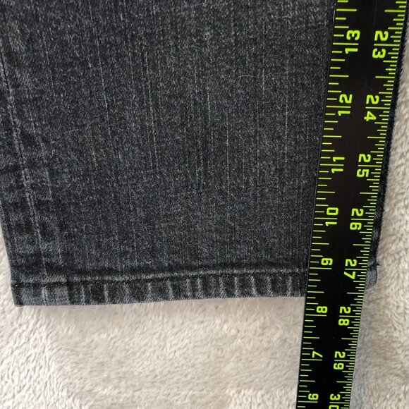 Lauren Jeans Co Ralph Lauren Women Jeans Size 10 Black Denim Straight Leg Casual - Picture 5 of 14